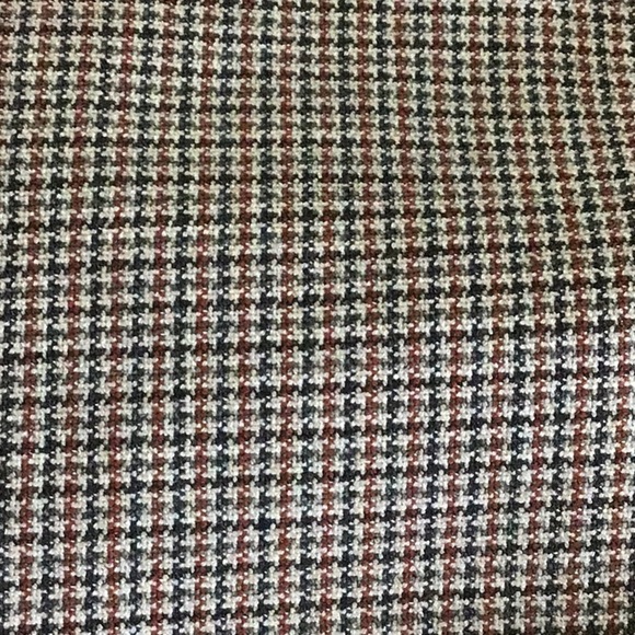 IRIS Setlakwe tan micro plaid bootcut pants sz 8 - Picture 5 of 9